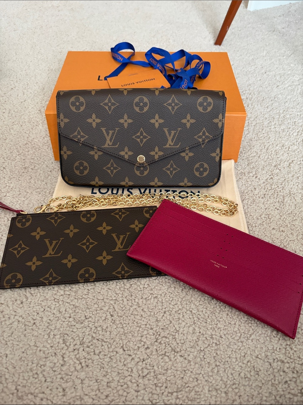 LV Monogram Felicie Pochette